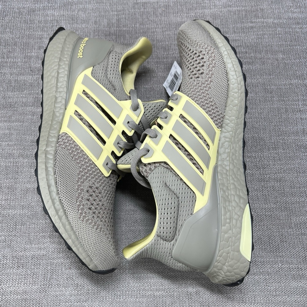 Adidas Ultraboost 1.0 Putty Beige Powder Yellow JR3370 Mens Size 14 - Picture 6 of 9